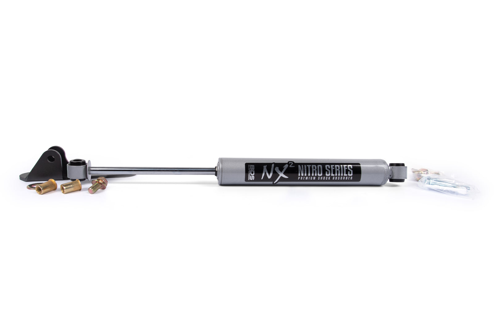 BDS Suspension Single Steering Stabilizer w/ NX2 | Chevy/GMC 2500/3500HD