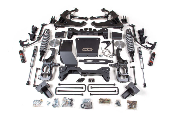 BDS Suspension 6.5" FOX 2.5 Coilover Lift Kit | 2020–2026 Silverado & Sierra 2500HD/3500HD Diesel 4WD