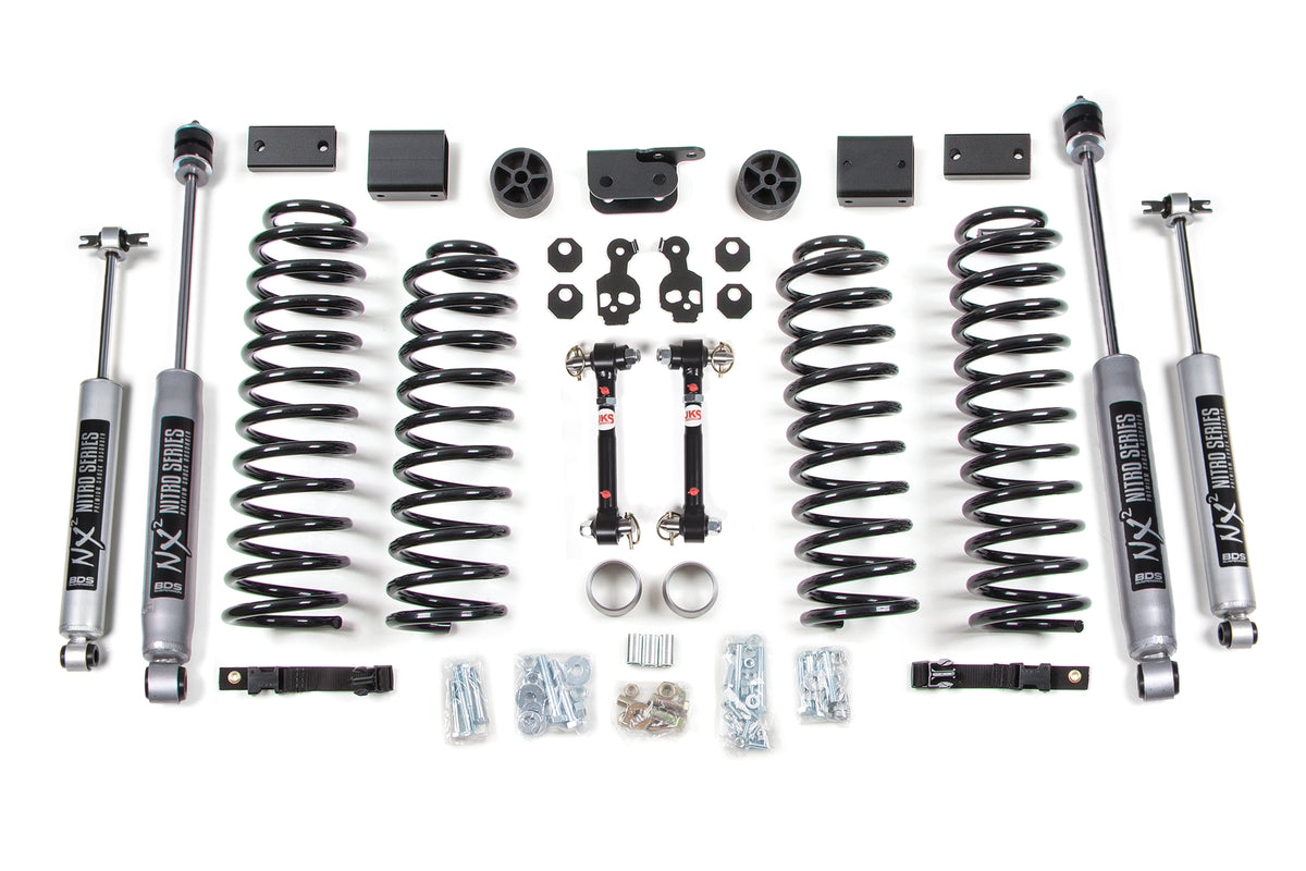 BDS Suspension 3 Inch Lift Kit | Jeep Wrangler JK (12-18) 4-Door