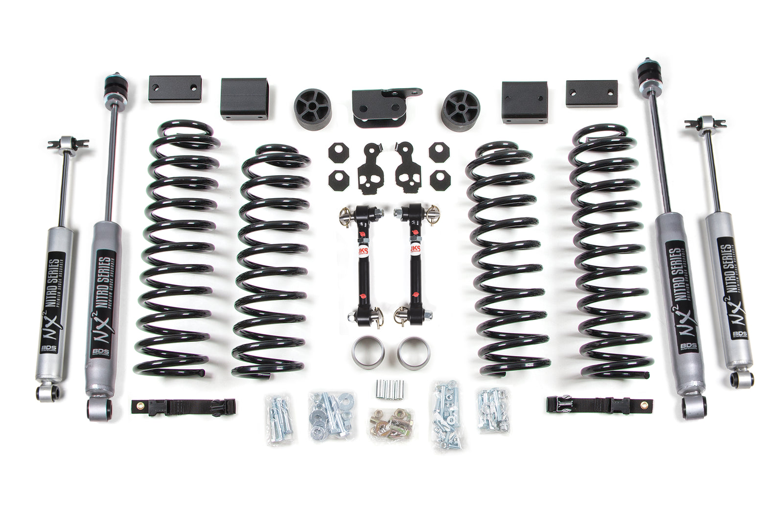 BDS Suspension 3 Inch Lift Kit | Jeep Wrangler JK (12-18) 4-Door