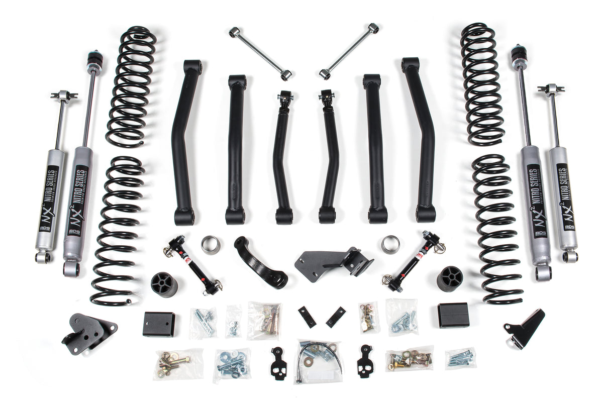 BDS Suspension 4.5 Inch Lift Kit | Jeep Wrangler JK (12-18) 4-Door