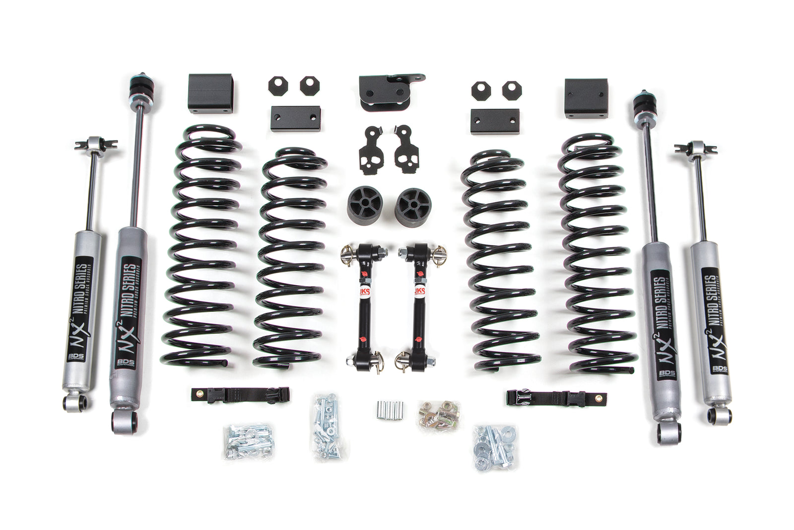 BDS Suspension 3 Inch Lift Kit | Jeep Wrangler JK (07-11) 4-Door