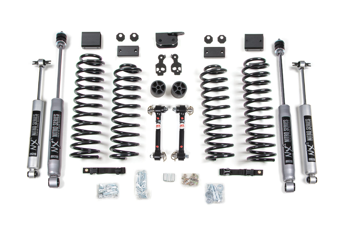 BDS Suspension 3 Inch Lift Kit | Jeep Wrangler JK (07-11) 2-Door