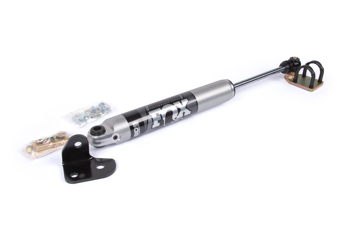 BDS Suspension Single Steering Stabilizer Kit w/ FOX 2.0 Performance Shock | Jeep Wrangler JK (07-18)