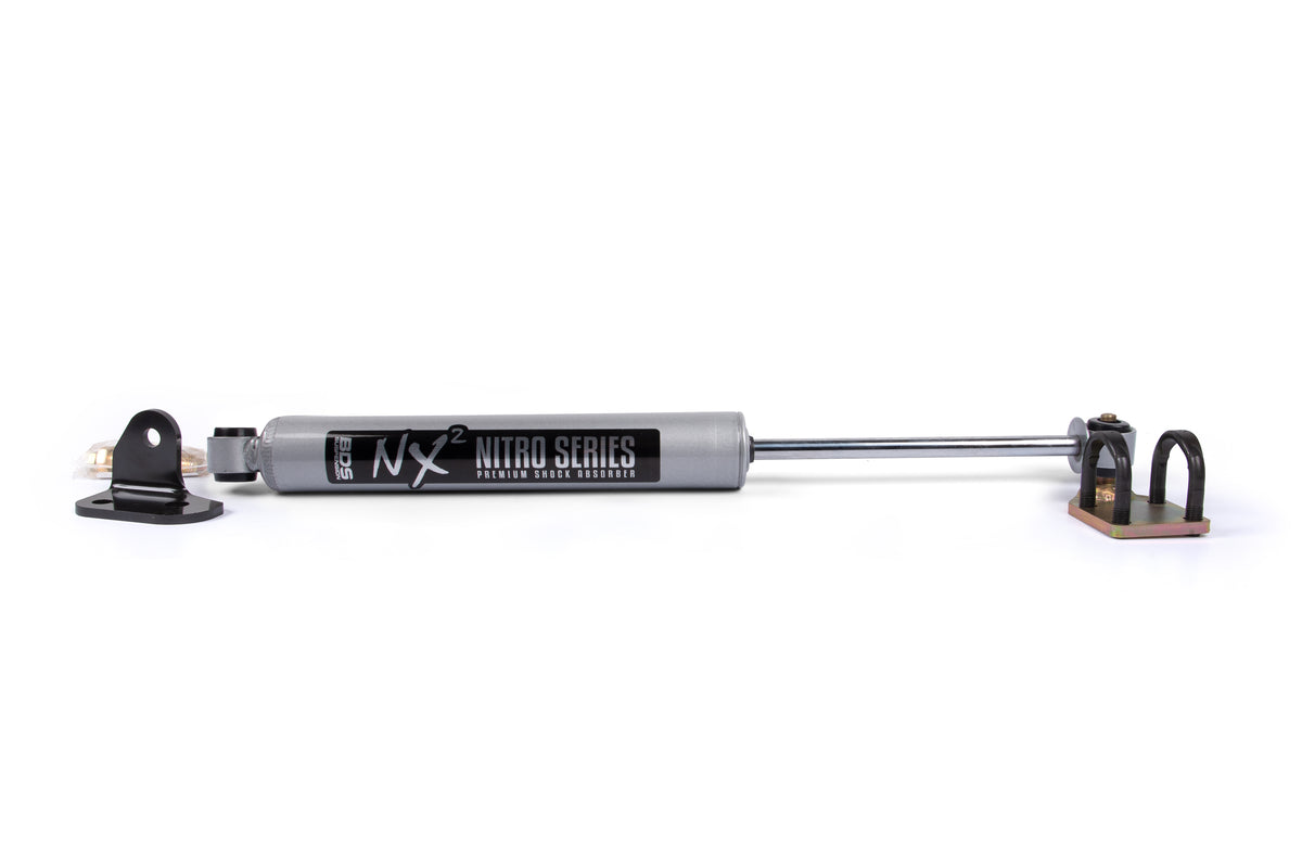 BDS Suspension High Mount Steering Stabilizer Kit w/ NX2 Shock | Jeep Wrangler JK (07-18)