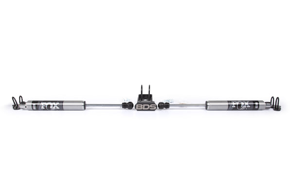 BDS Suspension Dual Steering Stabilizer Kit w/ FOX 2.0 Performance Shocks | Jeep Wrangler JK (07-18)