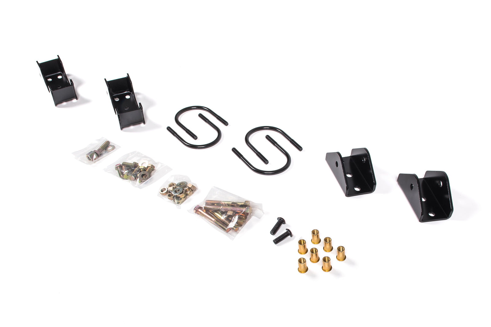 BDS Suspension Mounting Kit for Recoil Traction Bars | 2003-2013 Dodge Ram 2500 and 2003-2018 Ram 3500 4WD