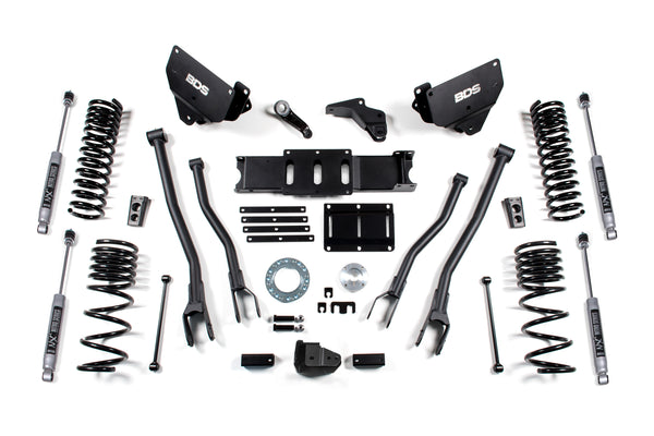 BDS Suspension 5.5 Inch Lift Kit w/ 4-Link | Ram 2500 (14-18) 4WD | Gas
