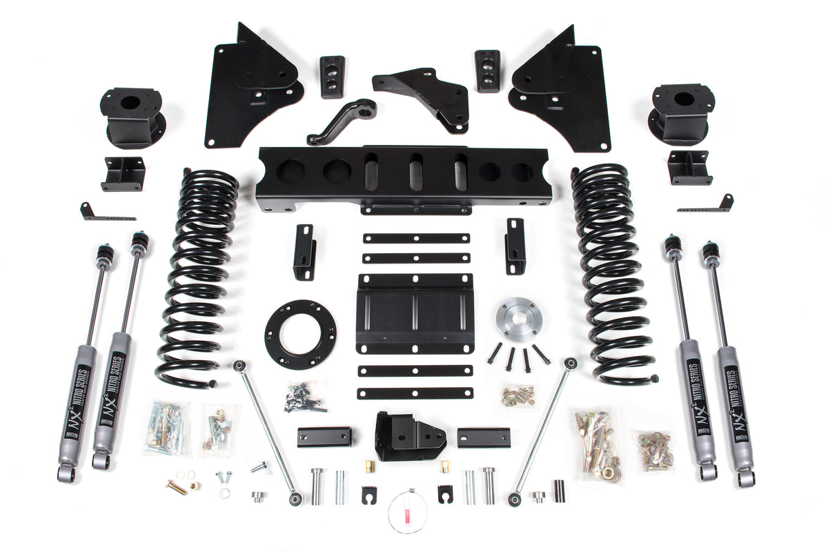BDS Suspension 6 Inch Lift Kit | Ram 2500 w/ Rear Air Ride (14-18) 4WD | Diesel
