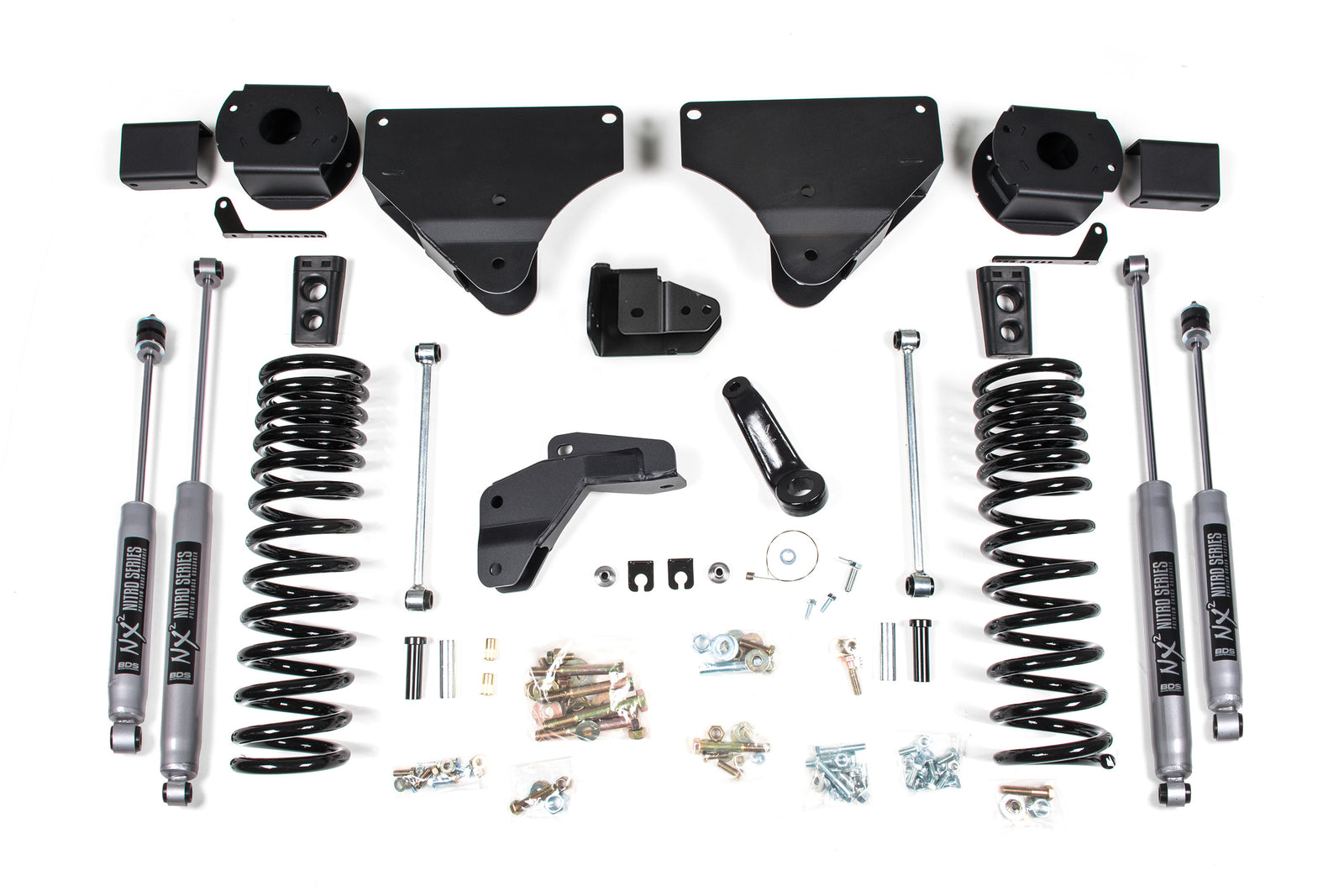 BDS Suspension 4 Inch Lift Kit | Ram 2500 w/ Rear Air Ride (14-18) 4WD | Diesel