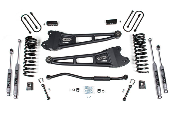 BDS Suspension 3 Inch Lift Kit w/ Radius Arm | Ram 3500 (19-23) 4WD | Diesel