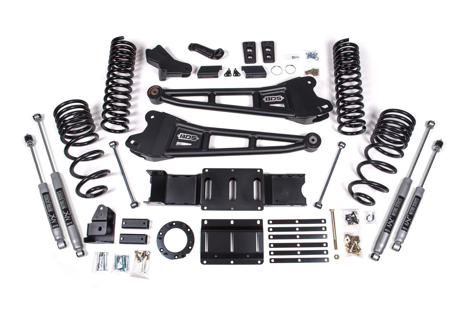 BDS Suspension 4" Lift Kit w/ Radius Arm | Ram 2500 (19-26) 4WD | BDS Suspension