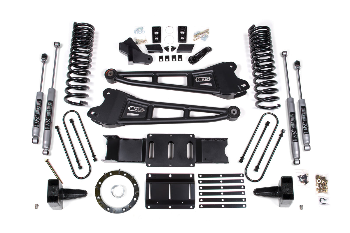 BDS Suspension 5.5 Inch Lift Kit w/ Radius Arm | Ram 3500 (19-24) 4WD | Gas