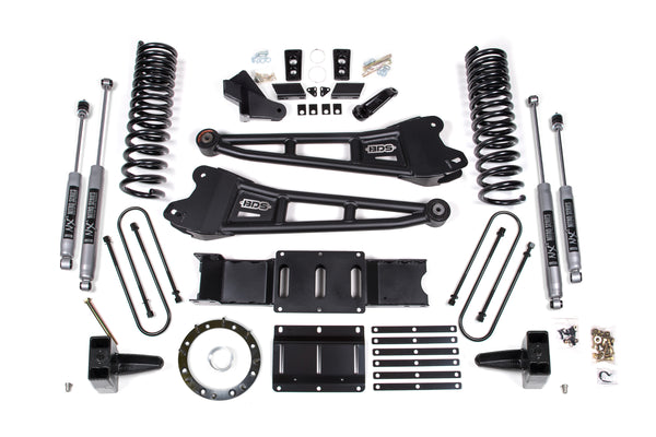 BDS Suspension 6 Inch Lift Kit w/ Radius Arm | Ram 3500 (19-24) 4WD | Diesel