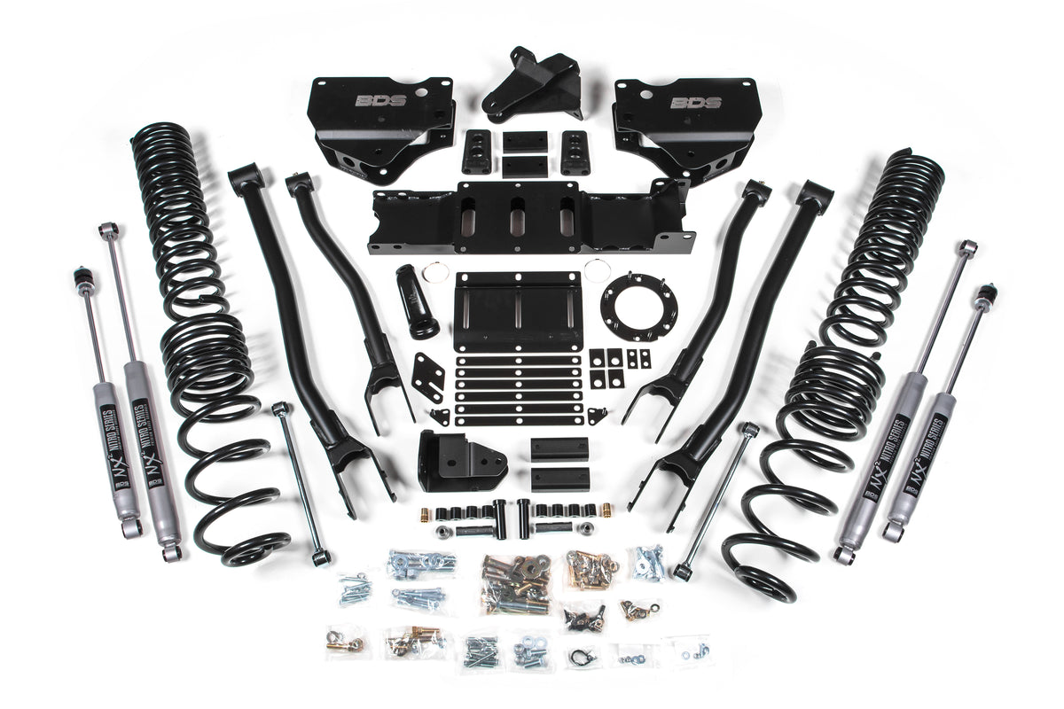 BDS Suspension 6" Lift Kit with 4-Link | Ram 2500 Diesel (2019-2024) | BDS Suspension