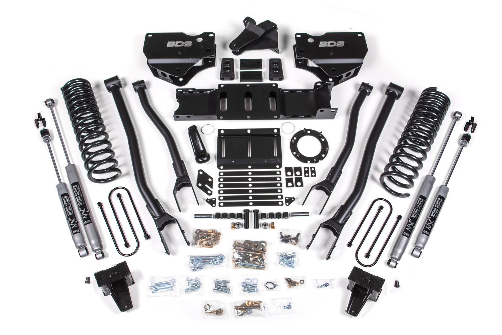 BDS Suspension 6 Inch Lift Kit w/ Radius Arm | Ram 3500 (19-24) 4WD | Diesel
