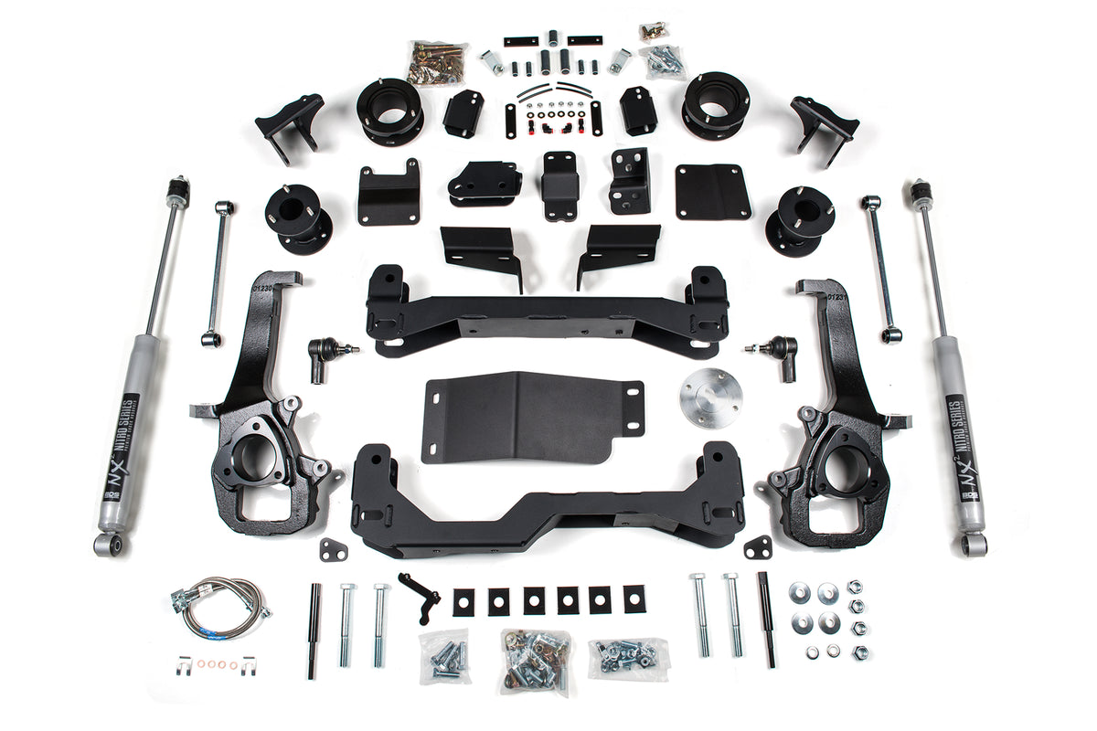 BDS Suspension 4 Inch Lift Kit | Ram 1500 w/ Air Ride (19-24) 4WD