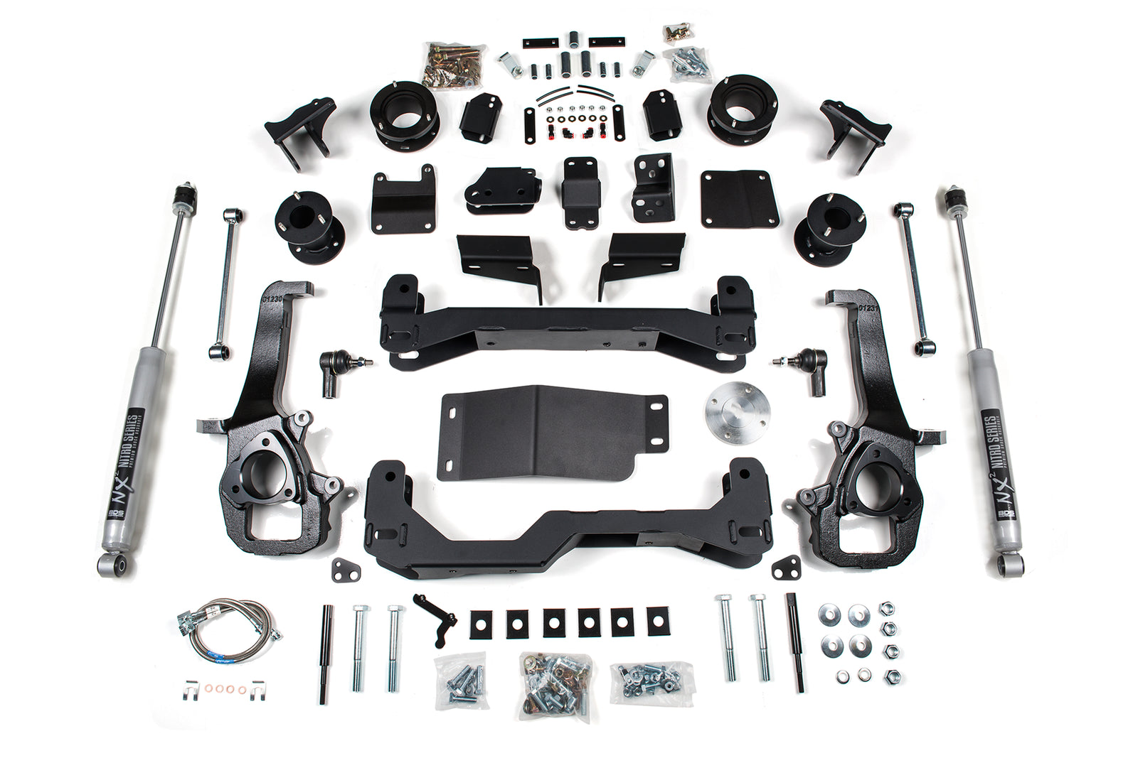 BDS Suspension 4 Inch Lift Kit | Ram 1500 w/ Air Ride (19-24) 4WD