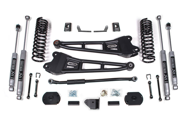 BDS Suspension 3 Inch Lift Kit | Ram 2500 w/ Rear Air Ride (14-18) 4WD | Diesel