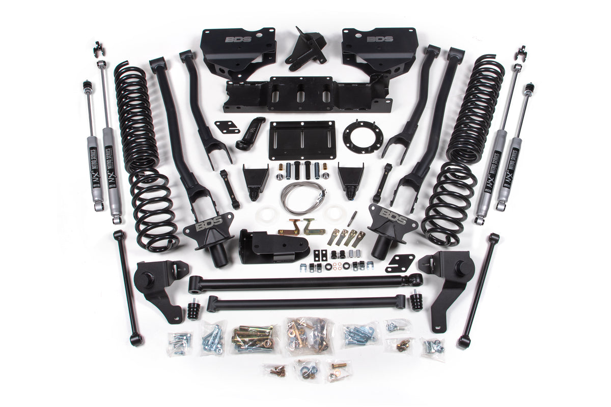 BDS Suspension 8 Inch Lift Kit w/ 4-Link | Ram 2500 (19-24) 4WD | Diesel