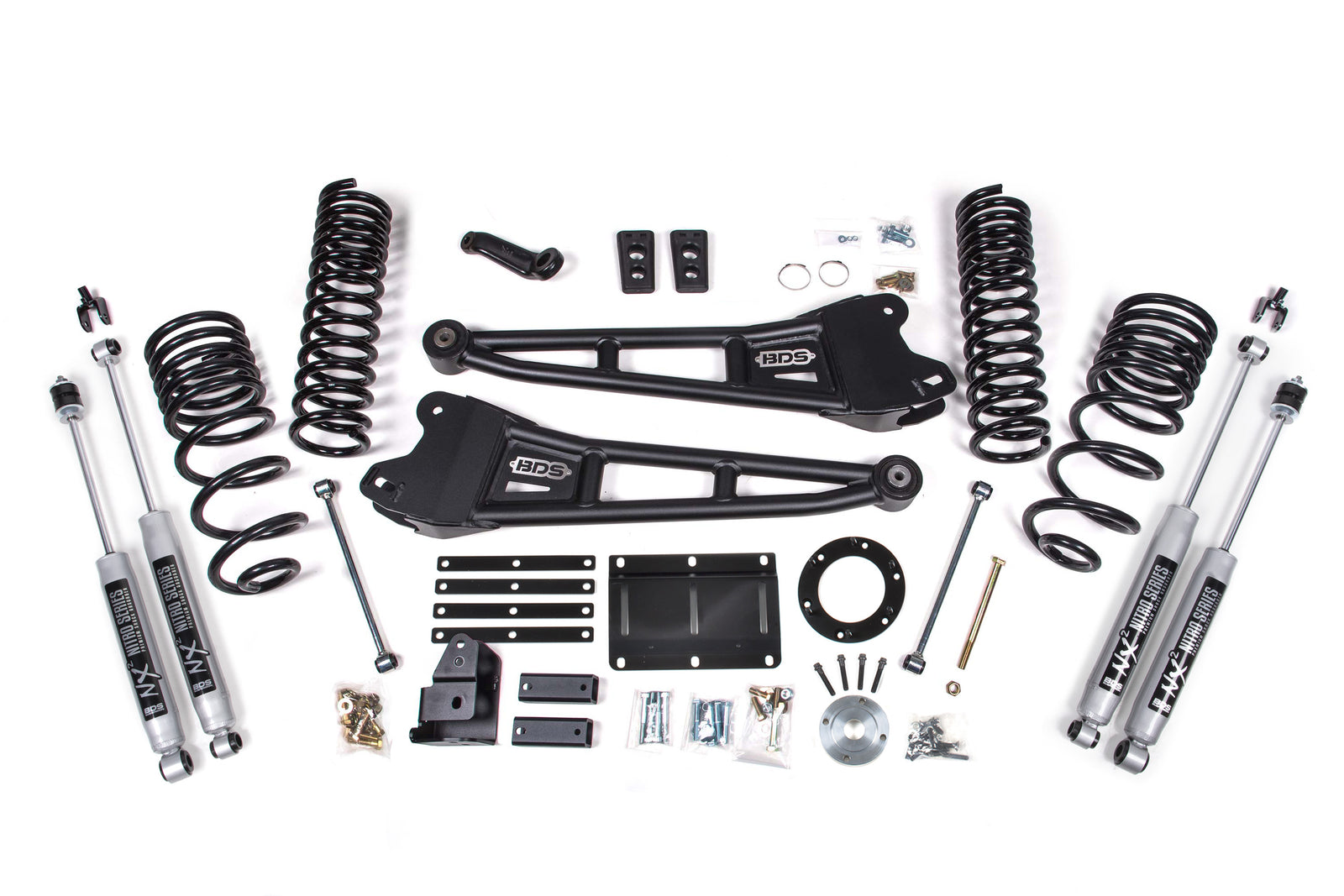 BDS Suspension 6 Inch Lift Kit w/ Radius Arm | Ram 2500 (14-18) 4WD | Diesel