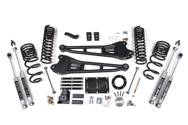 BDS Suspension 5.5 Inch Lift Kit w/ Radius Arm | Ram 2500 (14-18) 4WD | Gas