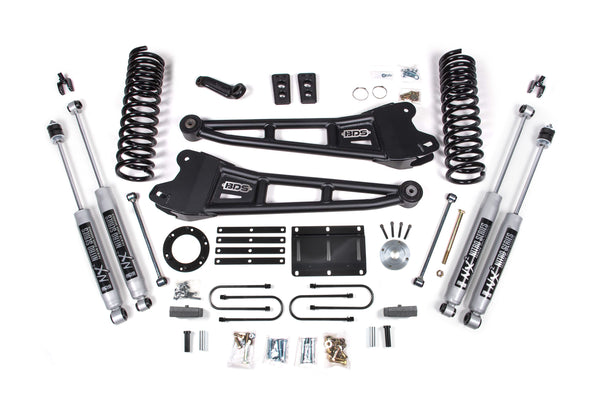 BDS Suspension 5.5 Inch Lift Kit w/ Radius Arm | Ram 3500 (13-18) 4WD | Gas