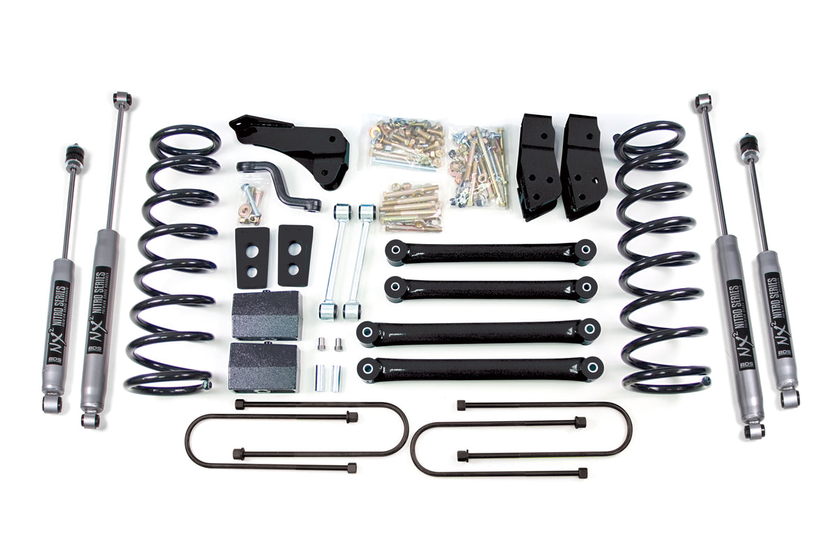 BDS Suspension 4 Inch Lift Kit | Dodge Ram 2500 Power Wagon (09-13) 4WD | Gas