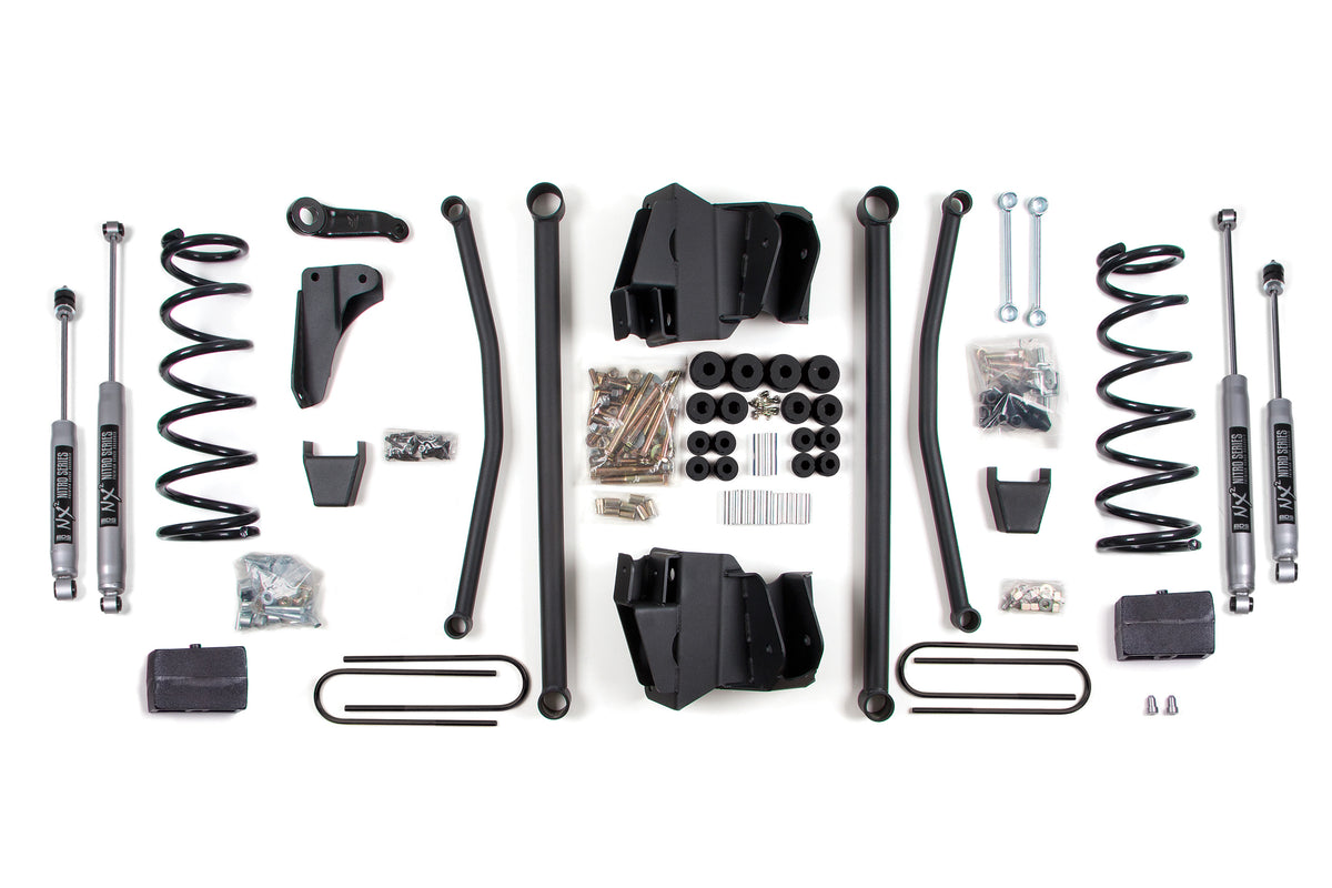 BDS Suspension 4 Inch Lift Kit | Long Arm | Dodge Ram 2500 Power Wagon (05-07) 4WD | Gas