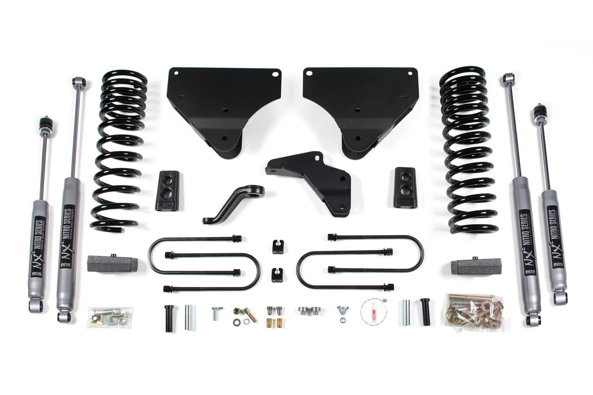 BDS Suspension 4 Inch Lift Kit | Ram 3500 (13-18) 4WD | Gas