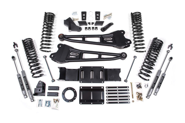 BDS Suspension 6 Inch Lift Kit w/ Radius Arm | Ram 2500 (19-24) 4WD | Diesel