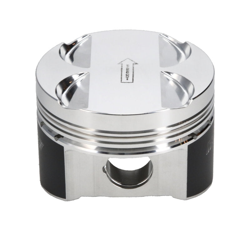 Manley 16+ Nissan VR30DDTT 86mm Bore Grade 2 10:1 CR -3.5cc Dome Flat Top Piston w/ Rings (SINGLE) - 642GR2-1
