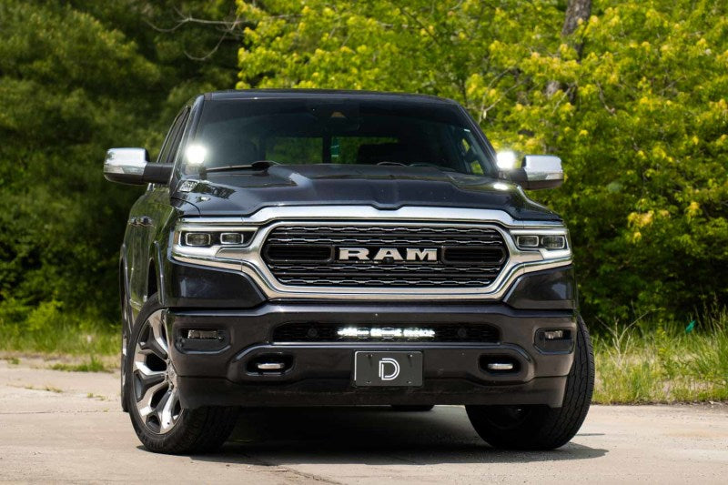 Diode Dynamics Stealth Bumper Light Bar Kit for 2019-Present Ram - Amber Combo - DD7628