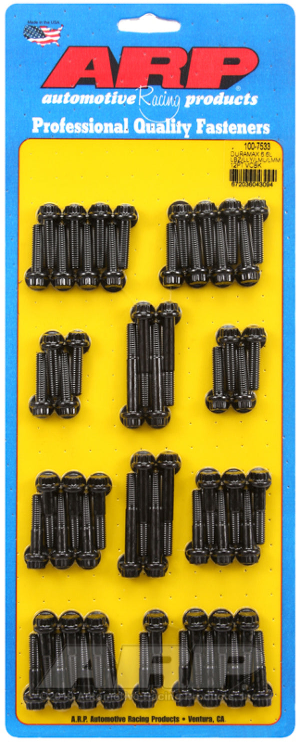 ARP Duramax 6.6L LBZ/LLY/LML/LMM 12pt Valve Cover Bolt Kit - 100-7533 by ARP