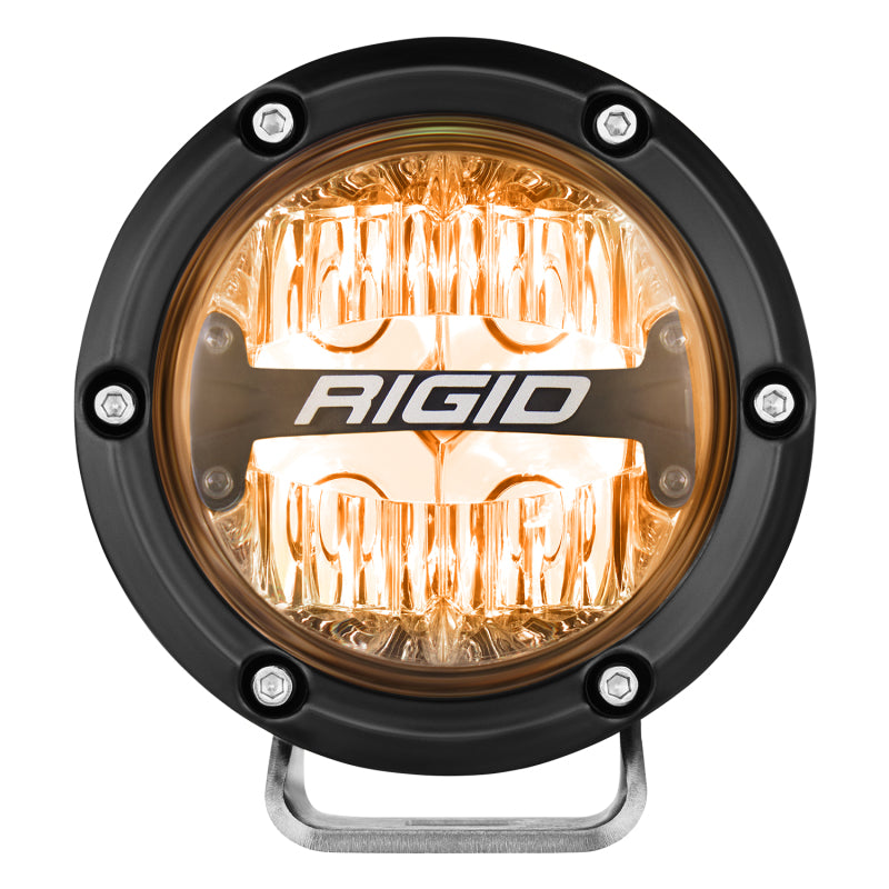 Rigid Industries 360-Series 4in LED Off-Road Drive Beam - RGBW (Pair) - 36401