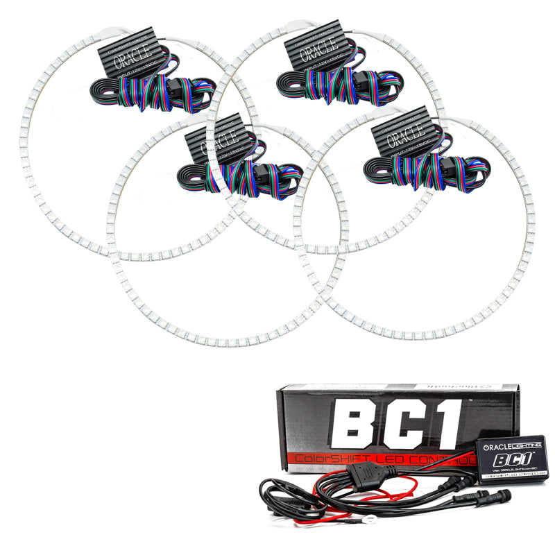 Oracle Jeep Grand Cherokee 05-10 Halo Kit - ColorSHIFT w/ BC1 Controller SEE WARRANTY - 2335-335
