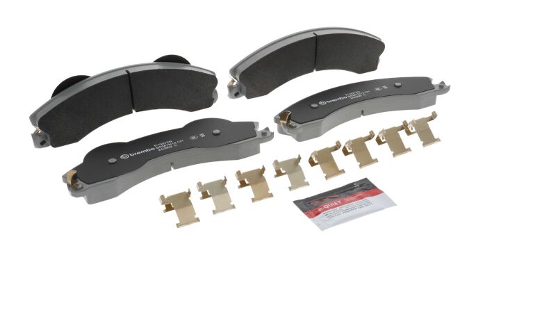 Brembo 09-17 Chevrolet Silverado 2500 HD/GMC Sierra 2500 HD/Silverado 3500 HD Front NAO Brake Pad - P10072N