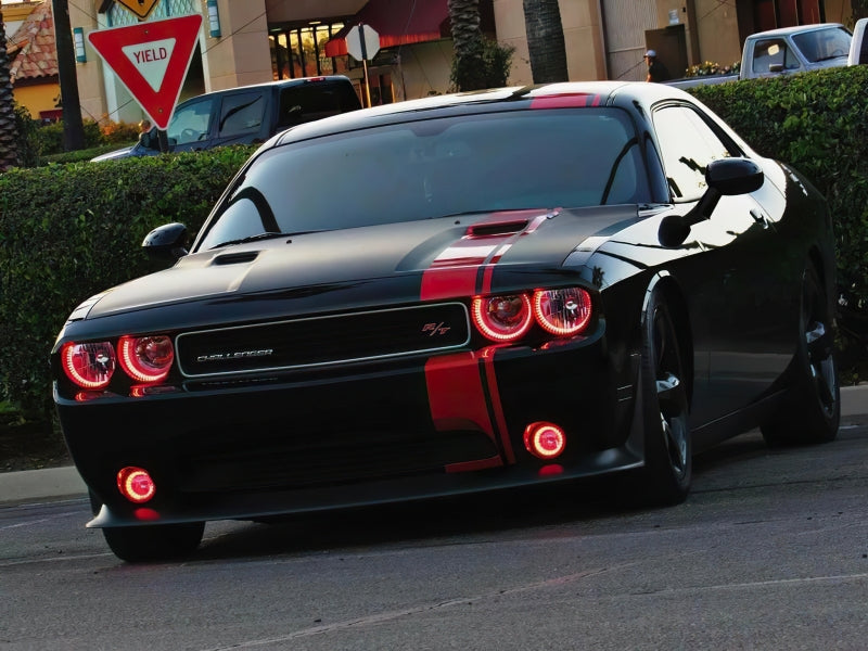 Oracle 0814 Dodge Challenger Dynamic Surface Mount Headlight/Fog Light Halo Kit COMBO  SEE WARRANTY - 1458-332