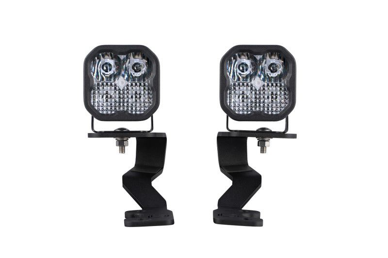 Diode Dynamics 2022 Toyota Tundra SS3 Sport Stage Series Ditch Light Kit - White Combo - DD7393 for 2022-2025 Toyota Tundra -