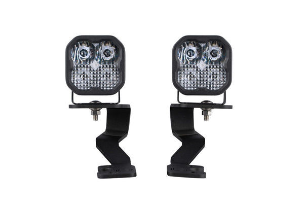 Diode Dynamics 2022 Toyota Tundra SS3 Sport Stage Series Ditch Light Kit - White Combo - DD7393 for 2022-2025 Toyota Tundra -