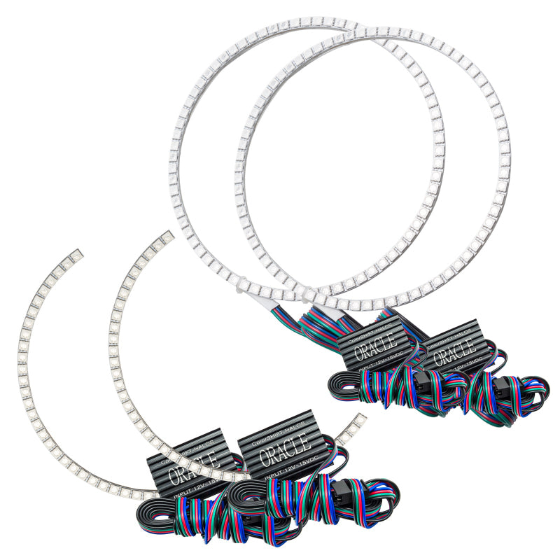 Oracle Toyota Tundra 14-17 Dual Halo Kit - ColorSHIFT w/o Controller SEE WARRANTY - 2381-334