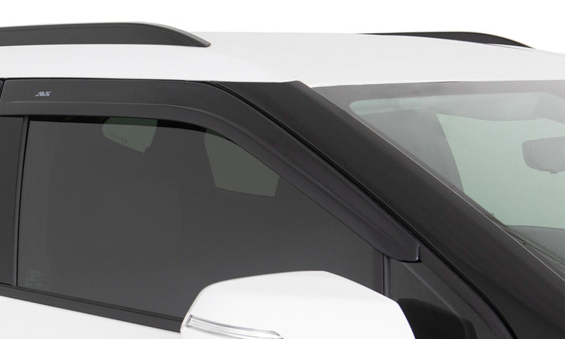 AVS 07-18 Jeep Wrangler (2 Door Only) Ventvisor Low Profile Window Deflectors 2pc - Smoke - 892020