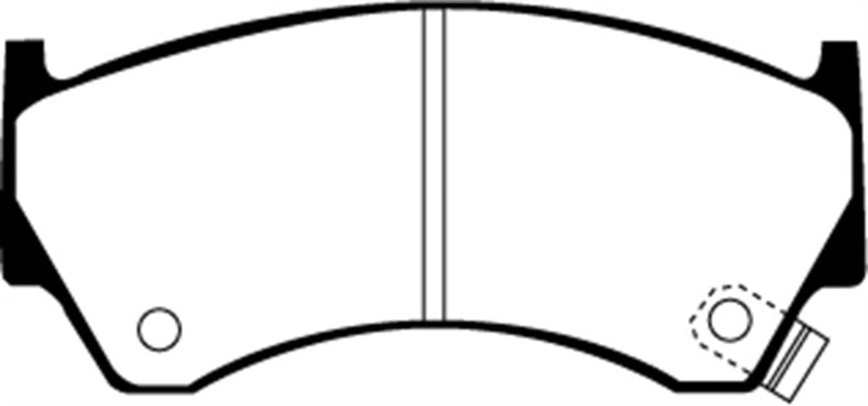 EBC 95-97 Nissan Sentra 1.6 Greenstuff Front Brake Pads - DP21044