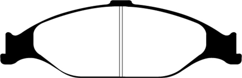 EBC 99-04 Ford Mustang 3.8 Greenstuff Front Brake Pads - DP21242