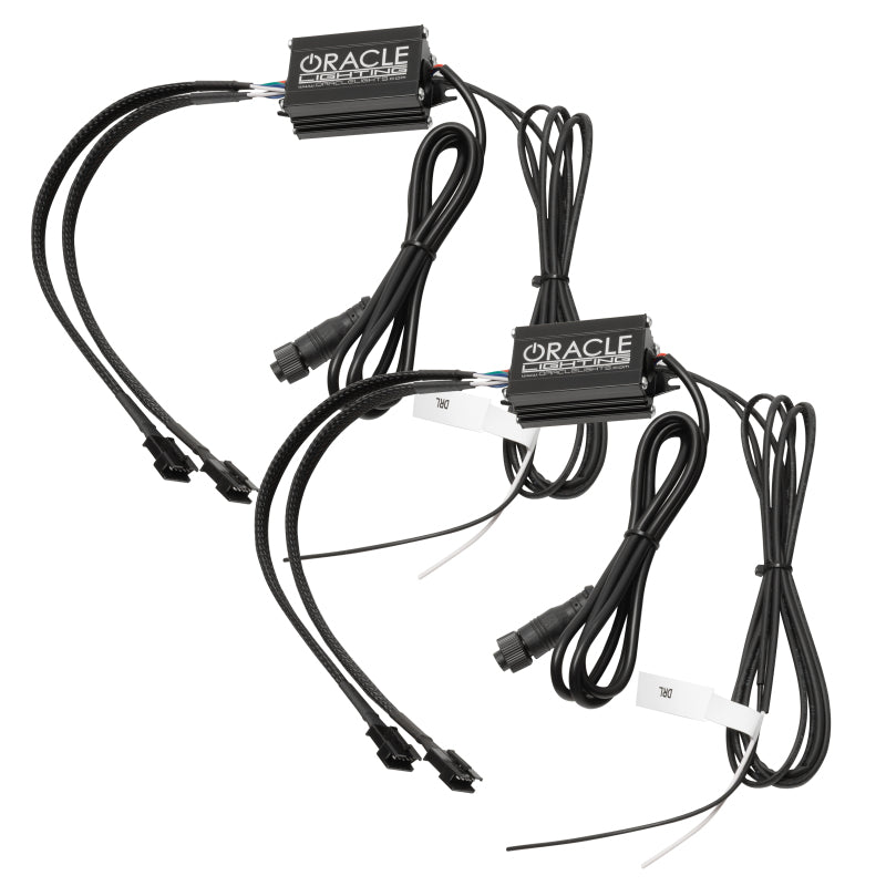 Oracle 15-21 Dodge Challenger RGB+W Headlight DRL Upgrade Kit - ColorSHIFT+W SEE WARRANTY - 1329-339