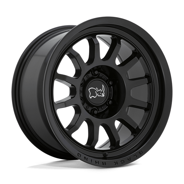 Black Rhino Rapid 17X8.5 6X114.3 +0MM Matte Black