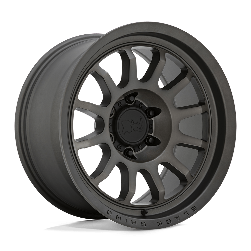 Black Rhino Hard Alloys Rapid 17X9.5 5X127 -18MM Matte Brushed Gunmetal