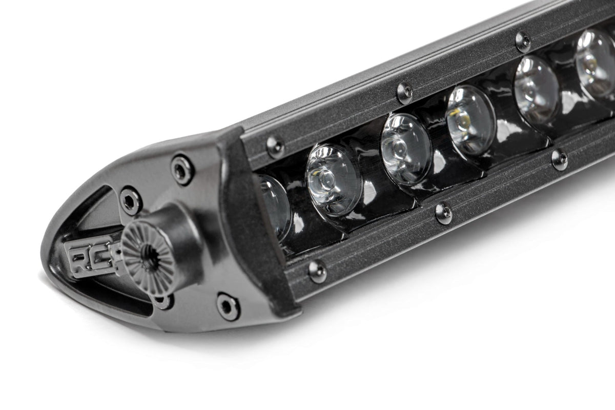Rough Country - 40 Inch Black Series LED Light Bar - Single Row - 70740BL by Rough Country - angle view