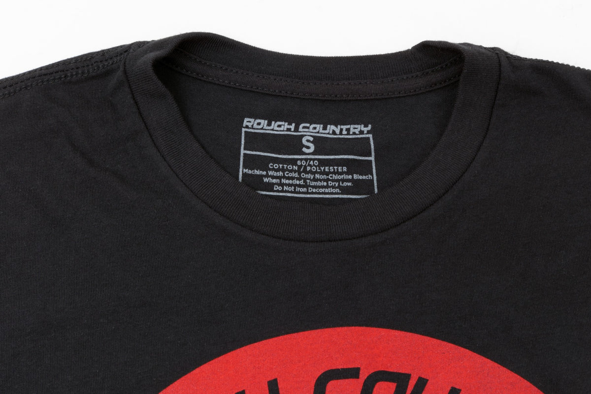 Rough Country T-Shirt | RC Mountains | Black | 2XL