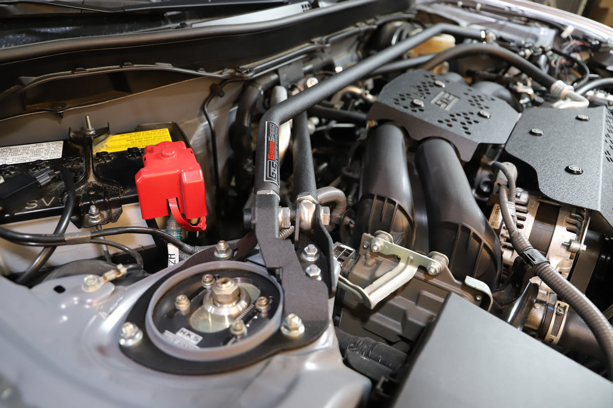 GrimmSpeed - V2 Strut Bar – BRZ / FRS / GR86 - GRM.1071.1.RED